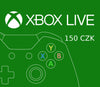 XBOX Live 150 CZK Prepaid Card CZ