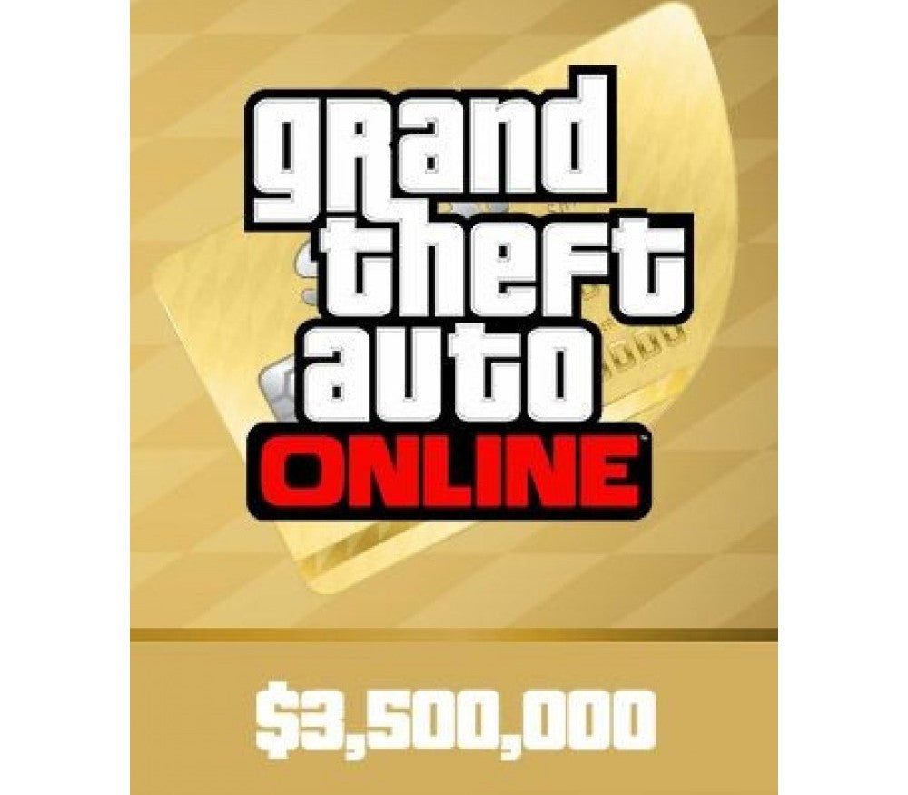 Grand Theft Auto Online - $3,500,000 The Whale Shark Cash Card DE PS3 CD Key