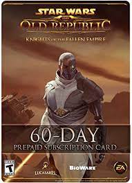 Star Wars: The Old Republic 60-Day Pre-Paid Time Card