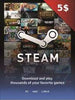 Steam Wallet Card $5 Global Activation Code