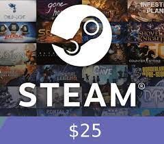 Steam Wallet Card $25 Global Activation Code