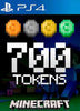 Minecraft 700 Tokens EU PS4 CD Key