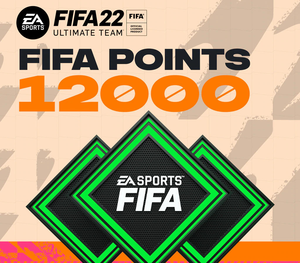 FIFA 22 Ultimate Team - 12000 FIFA Points XBOX One / Xbox Series X|S CD Key