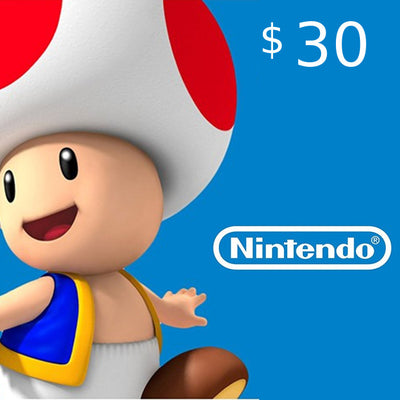 Nintendo eShop Prepaid Card $30 CA Key