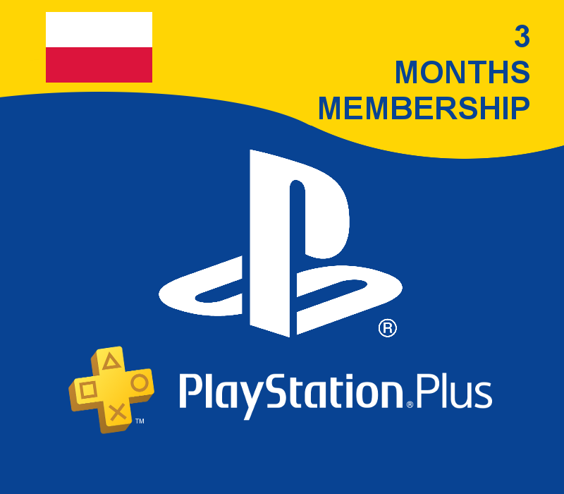 PlayStation Network Card Plus 90 Days PL