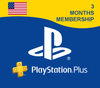 PlayStation Network Card Plus 90 Days US