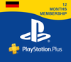 PlayStation Network Card Plus 365 Days DE