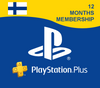 PlayStation Network Card Plus 365 Days FI