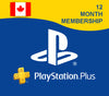 PlayStation Network Card Plus 365 Days CA