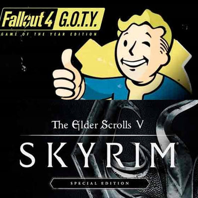 The Elder Scrolls V: Skyrim Special Edition + Fallout 4 G.O.T.Y. US XBOX One CD Key