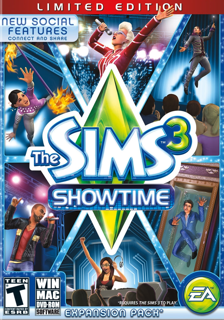 The Sims 3 + Showtime DLC Origin CD Key